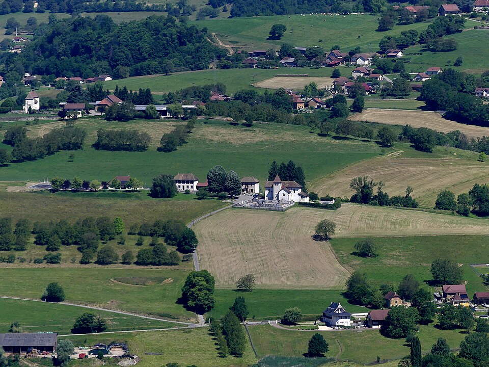 Commune de Rochefort depuis Belvédère du Banchet (mai 2025)