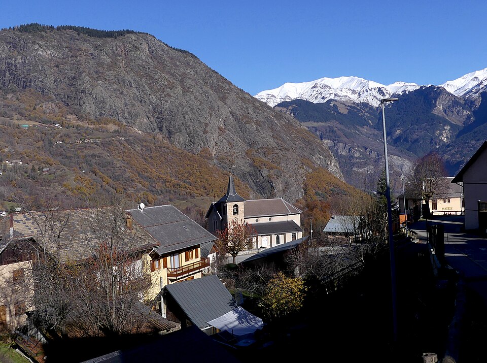 Chef — lieu de Saint — Pancrace en Savoie en automne (novembre 2024)