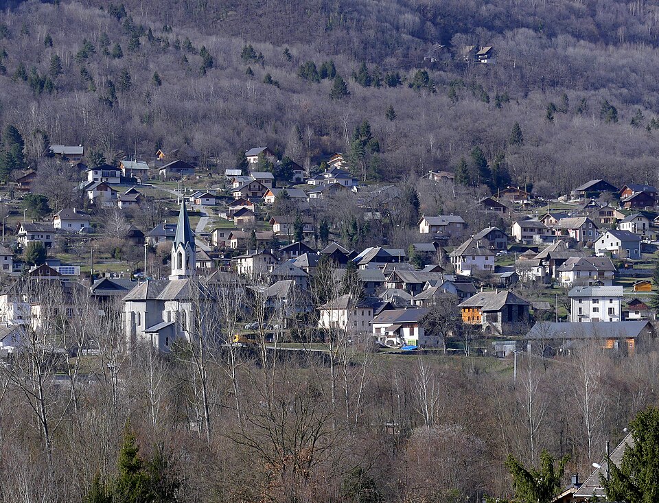 Saint — Rémy — de — Maurienne en hiver (février 2021)