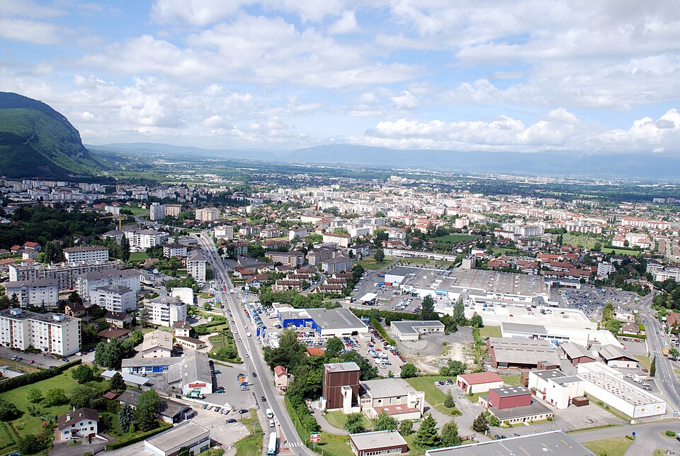 Annemasse vu du ciel