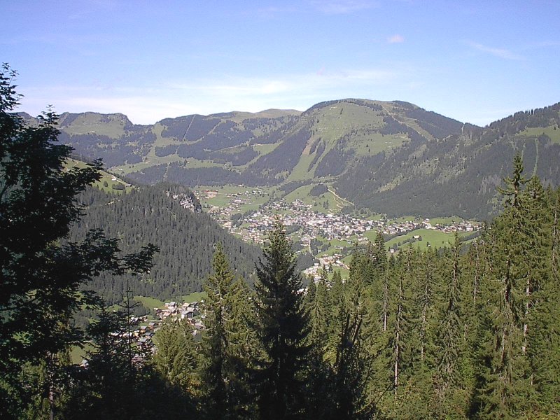 Chatel in summer
