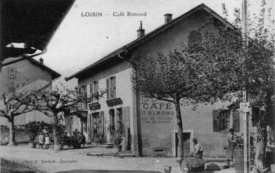 Loisin — café Simon — années 20