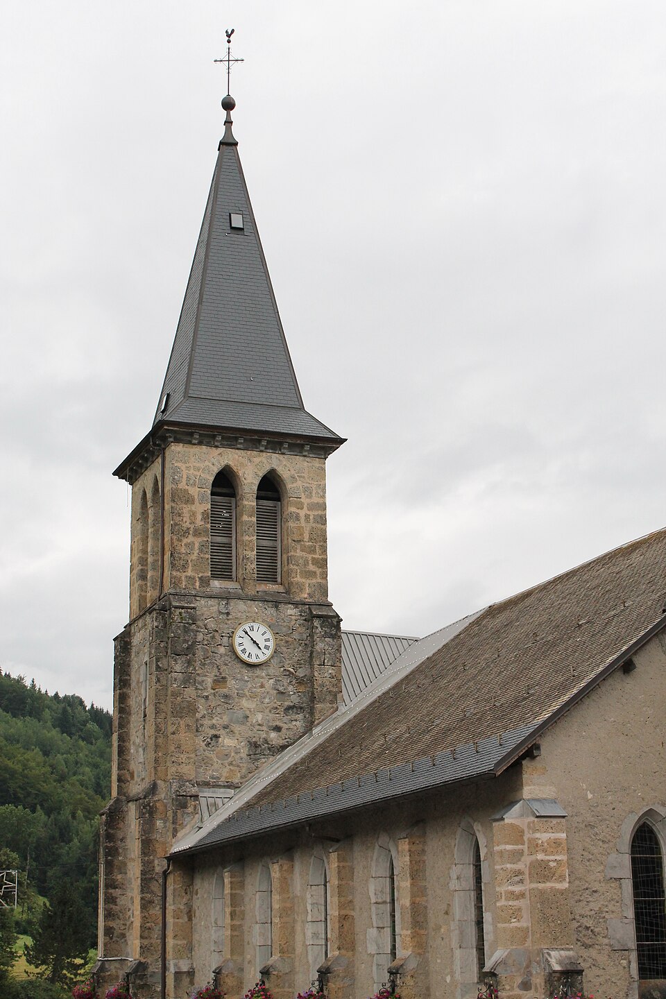 Église Saint — Maurice de Serraval — 1 (20.VII.2014)