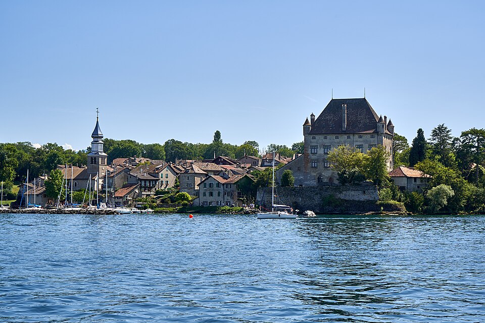 Yvoire — Vu du Léman