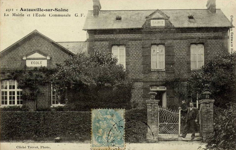 Auzouville — sur — Saâne Carte postale 10