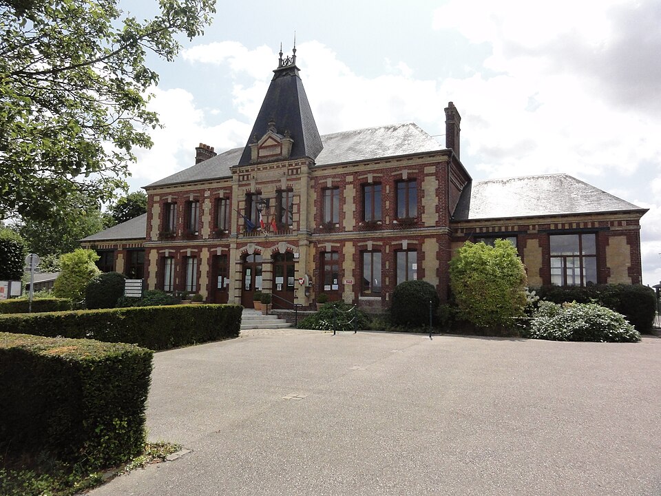 Blacqueville (Seine — Mar.) mairie — école