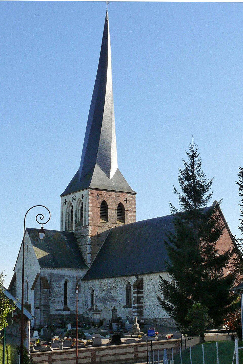 Clocher Tors de Bures — en — Bray