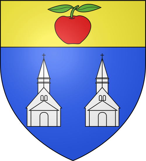 Blason de Calleville-les-Deux-Églises