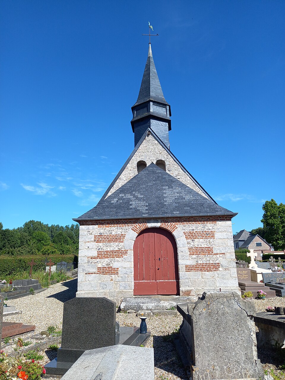 Église Saint — Paterne de Calleville — les — Deux — églises 4