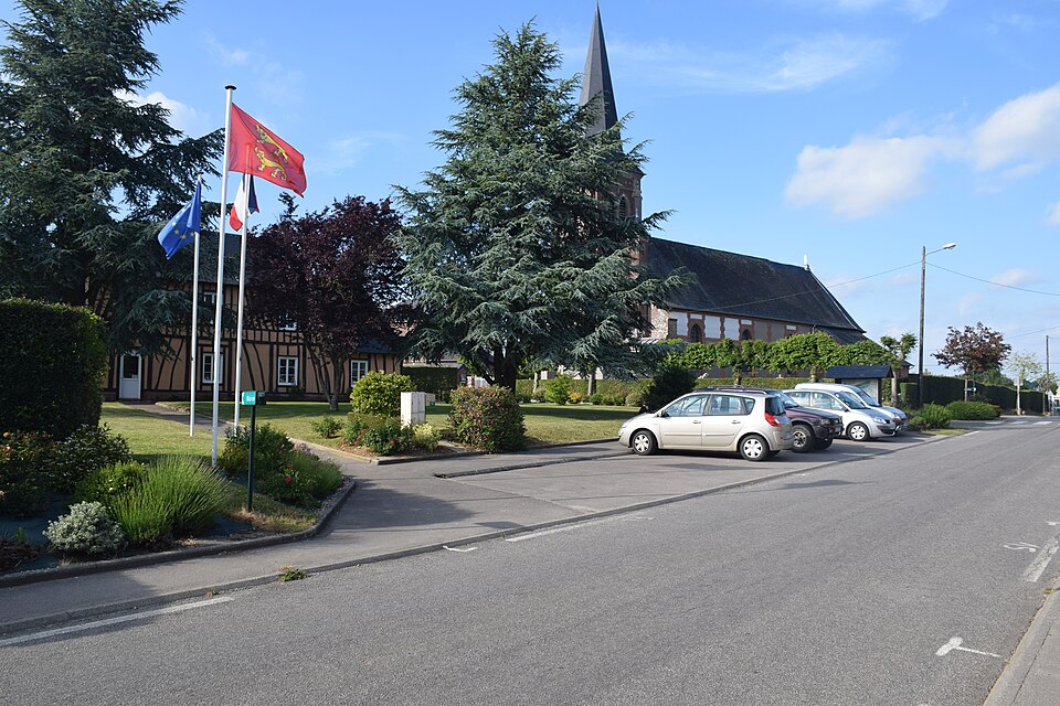 Mairie Eglise Le Caule 76