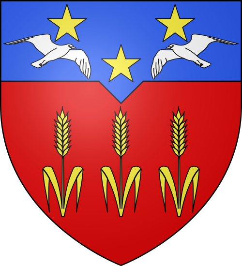Blason de Cauville-sur-Mer