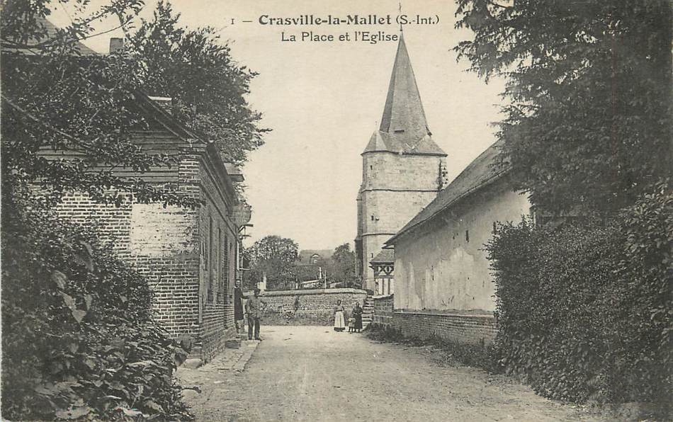 Crasville — la — Mallet Carte postale 10