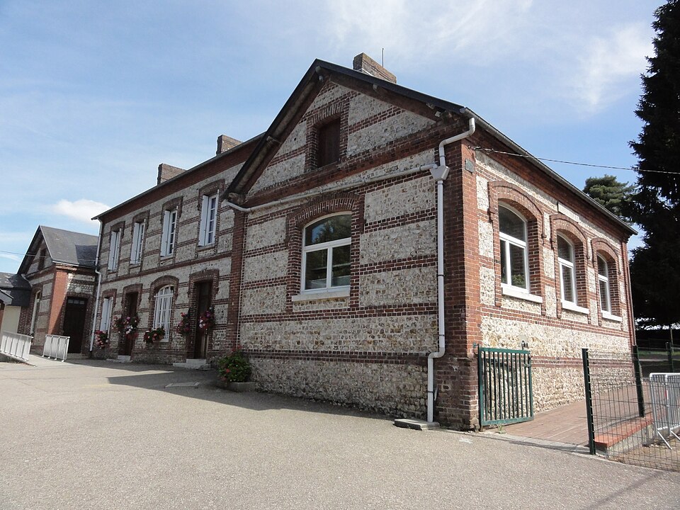 Envronville (Seine — Mar.) mairie — école