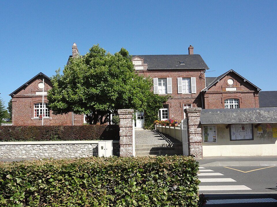 Gerponville (Seine — Mar.) mairie — écoles (02)