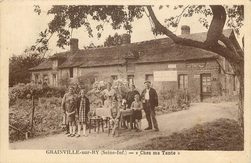 Grainville — la — Teinturière Carte postale 17