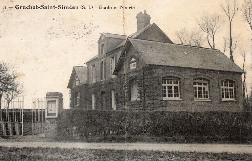 Gruchet — Saint — Siméon Carte postale 10