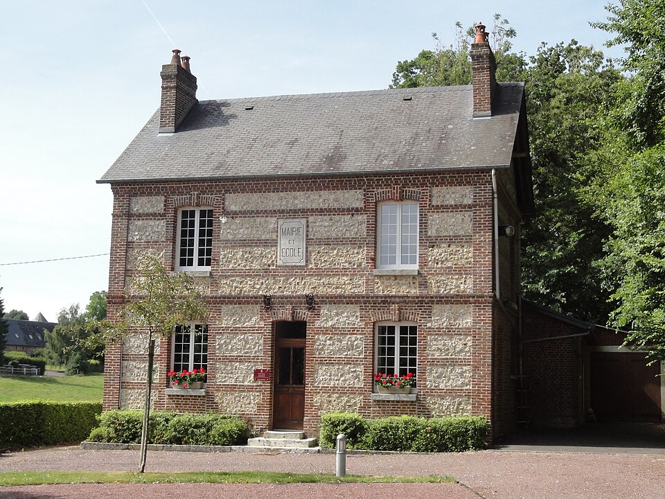 Hautot — le — Vatois (Seine — Mar.) mairie — école