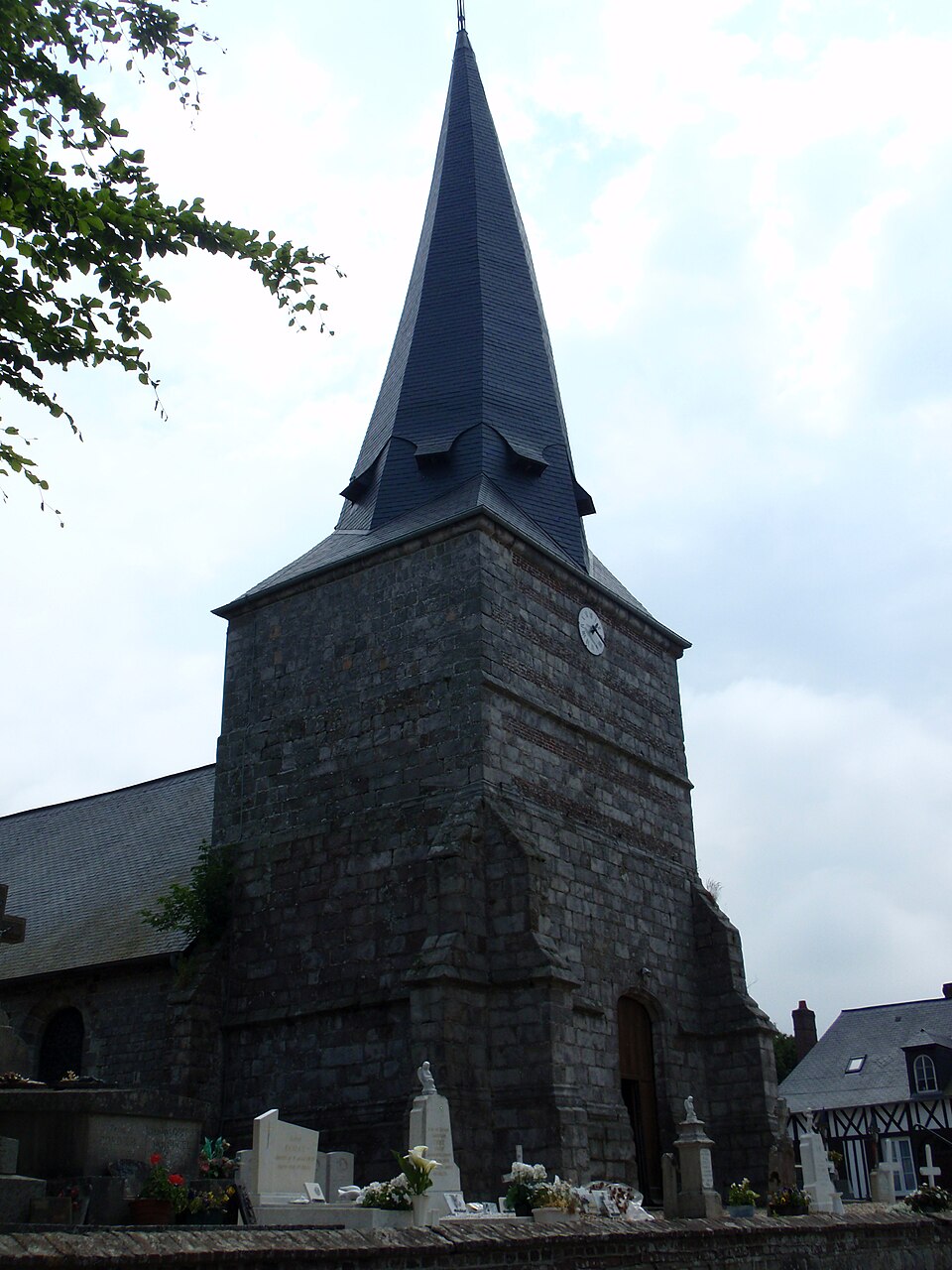 Eglise de Houdetot, Seine Maritime, France