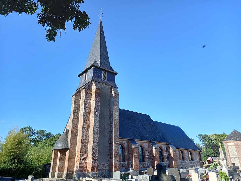 Hugleville — en — Caux église 2