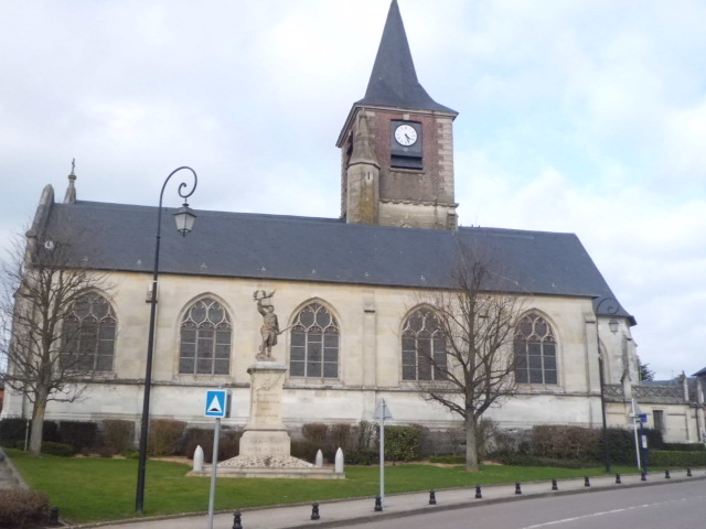 Eglise Saint — Germain, Isneauville (Seine — Maritime)