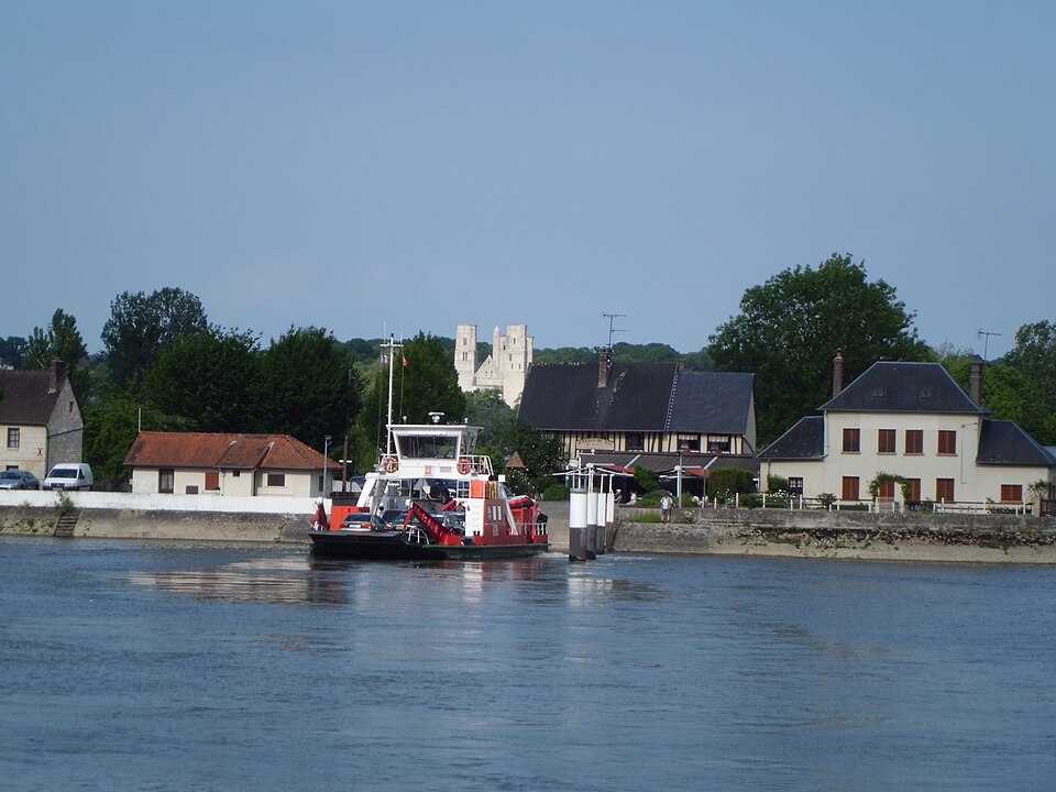 Bac de Jumièges (Seine — Maritime)