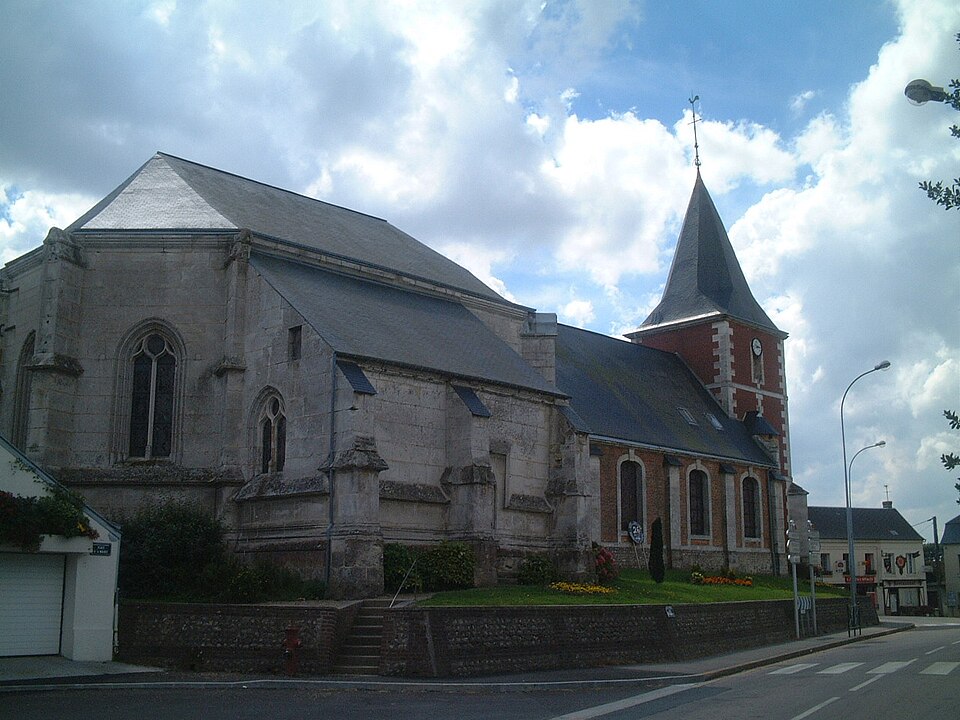 Manneville la Goupil — l'eglise Notre Dame de l'Assomption