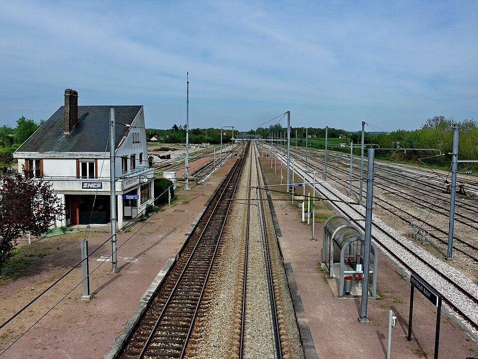 Gare de Montérolier — Buchy — Intérieur