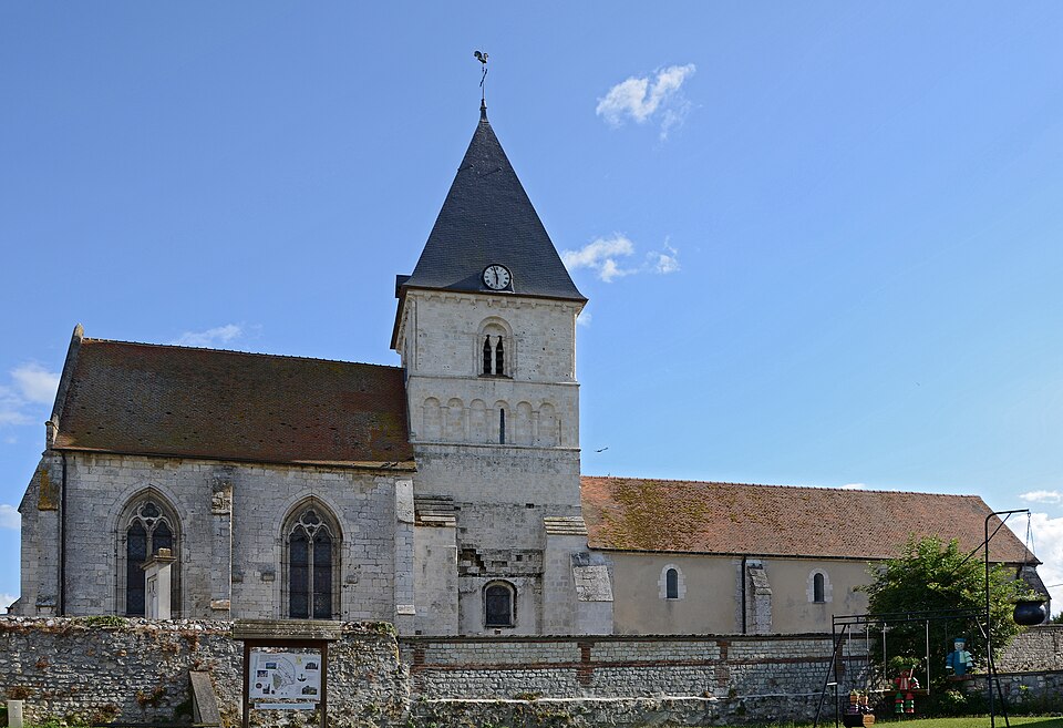 Notre — Dame — de — Bliquetuit — Eglise — dpt — Seine — Maritime — DSC 0330