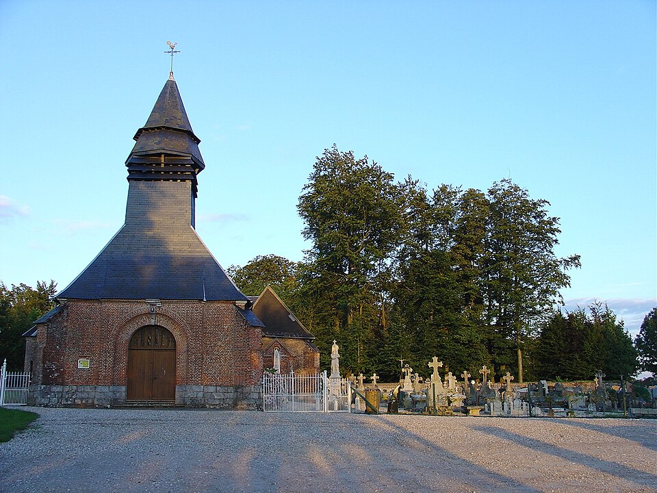 Ouville L'Abbaye — Church