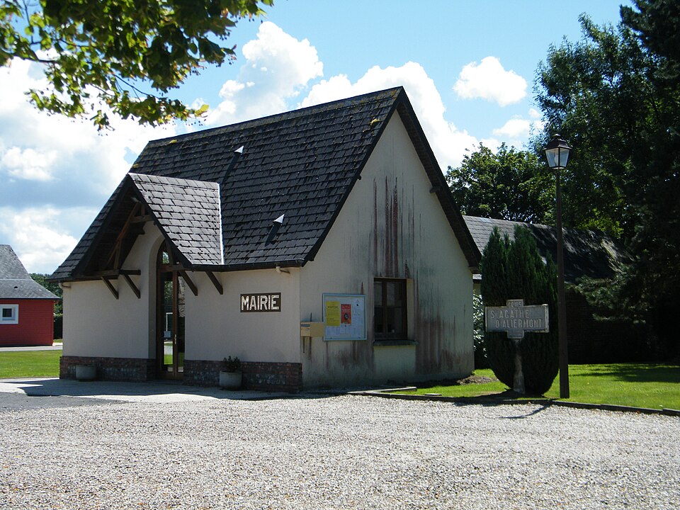 Sainte — Agathe d'Aliermont, Seine — Maritime, France, mairie