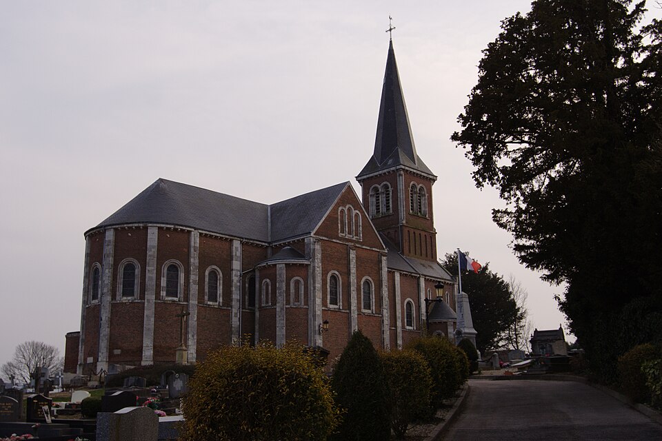 Saint — Aubin — Routot — église 01