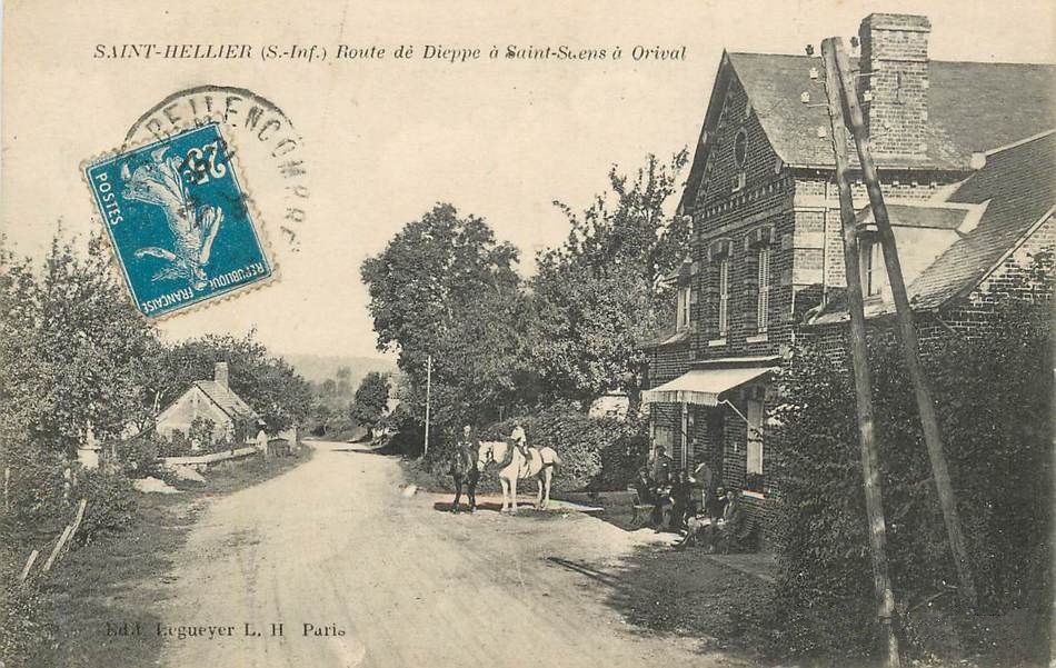 Saint — Hellier Carte postale 11
