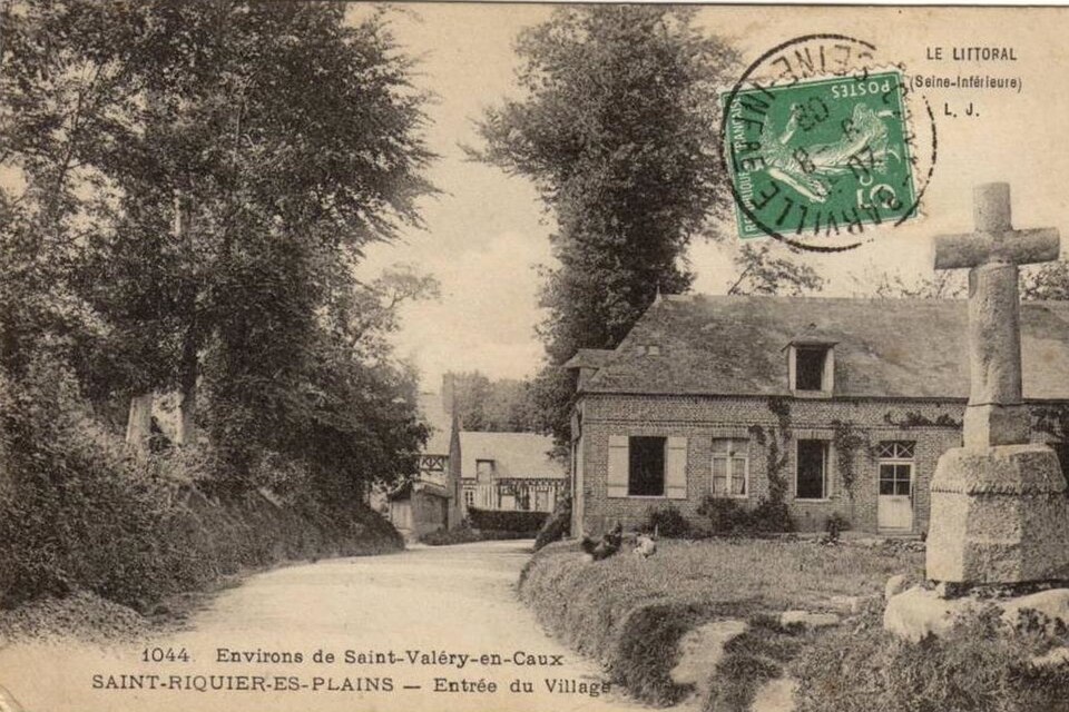 Saint — Riquier — ès — Plains Carte postale 11