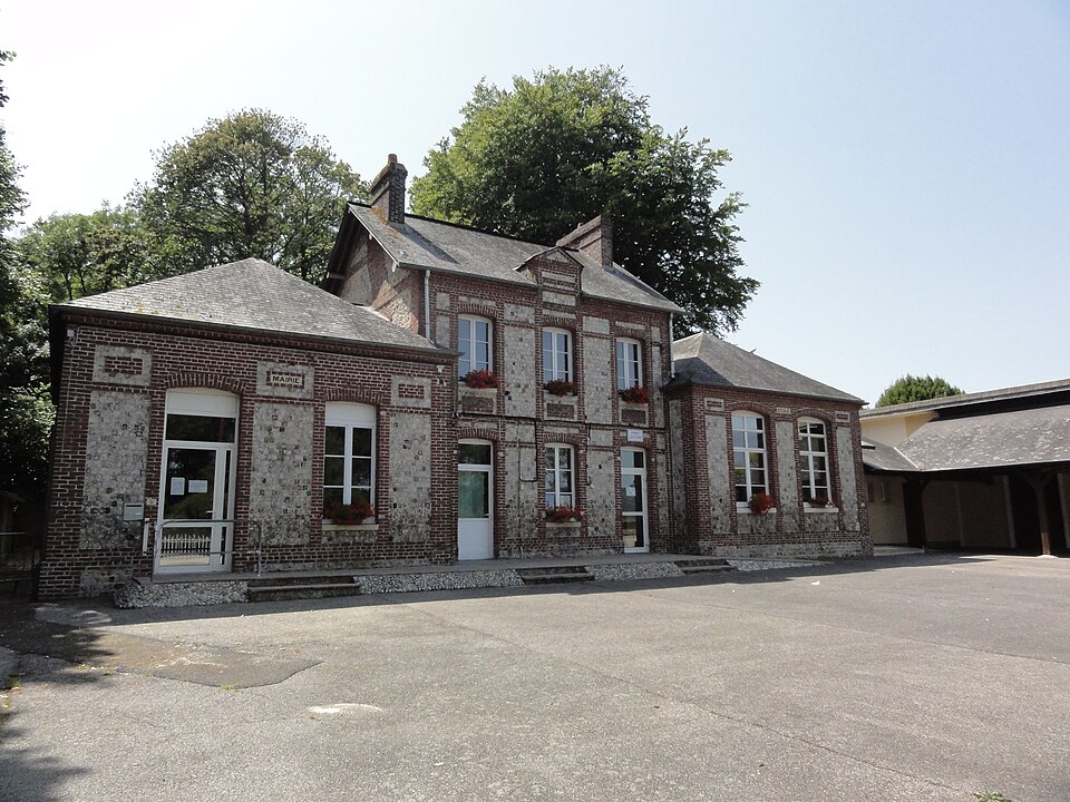 Thiergeville (Seine — Mar.) mairie — école