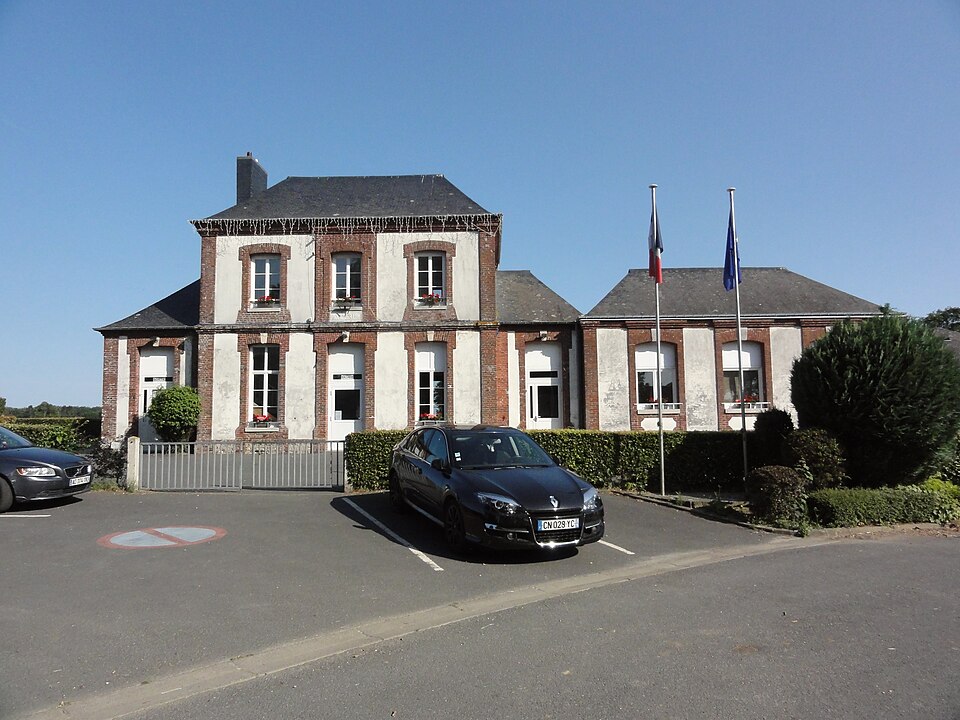 Tocqueville — les — Murs (Seine — Mar.) mairie