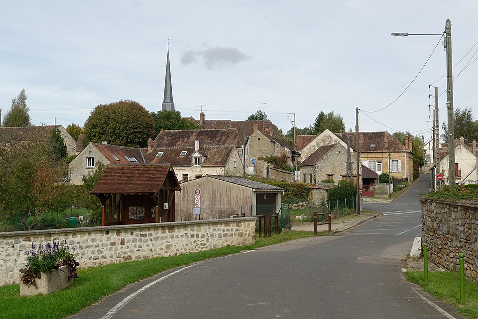 Vue de Diant sortie sud