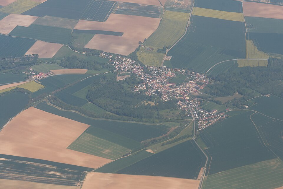 Étrépilly 77 — vue aérienne 20180504