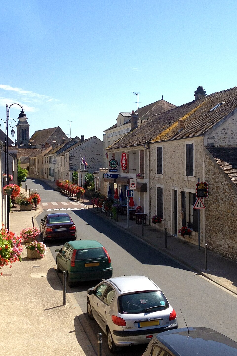 Rue Principale de Machault (77)