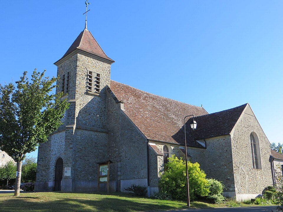 Marolles — en — Brie — Église Saint — Georges — et — Thomas — Beckett 2
