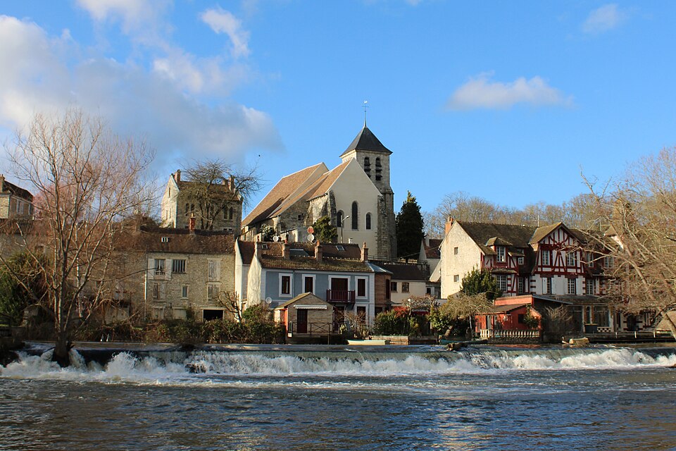 Vue de Montigny — sur — Loing (corrigée)