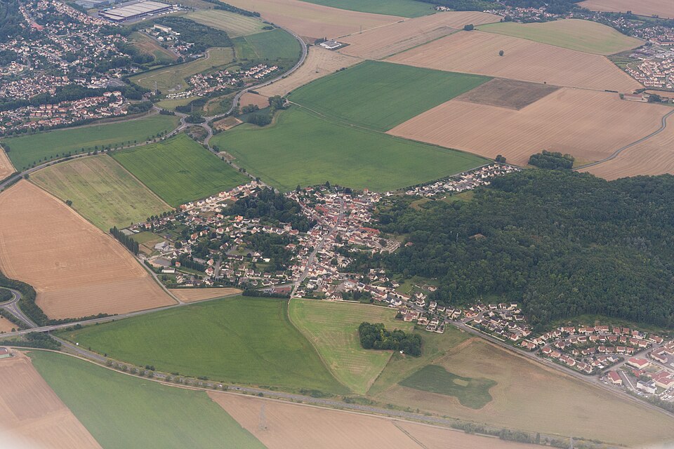 Penchard — vue aérienne 20190813