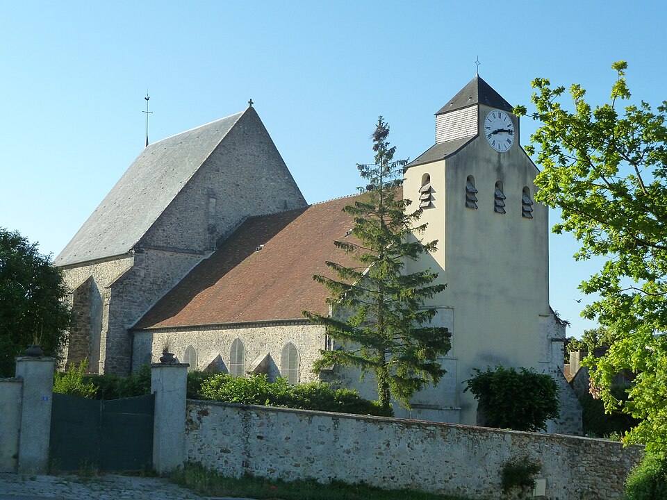 Verdelot (77) Église Saint — Crépin P1070545