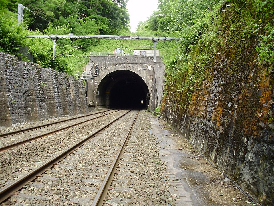 Tunnel de Bréval entrée ouest