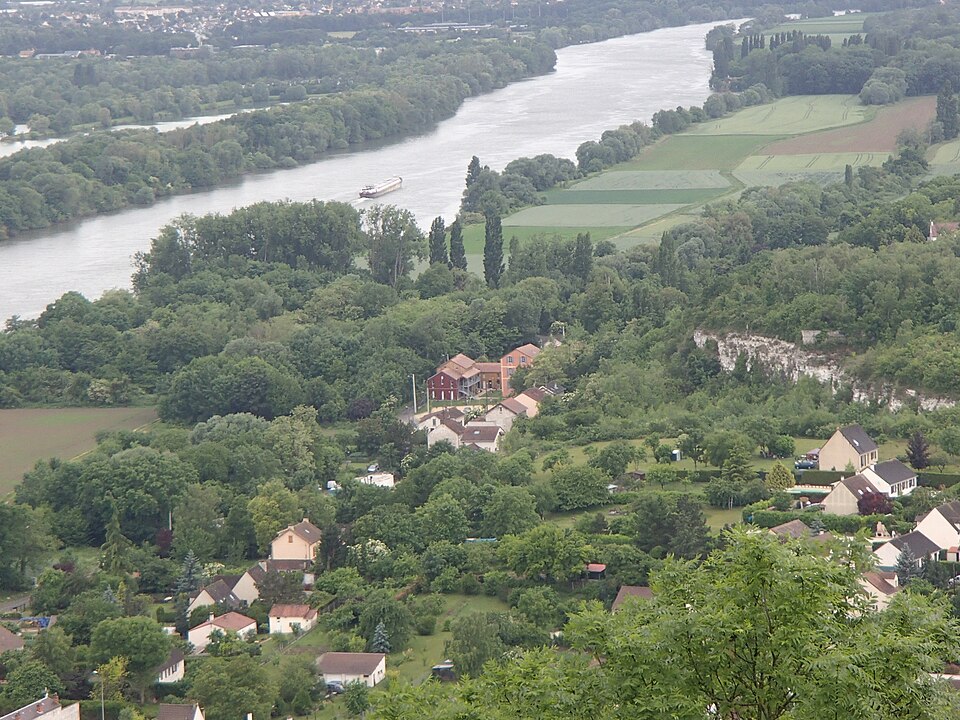 Vue des hauts de Dennemont