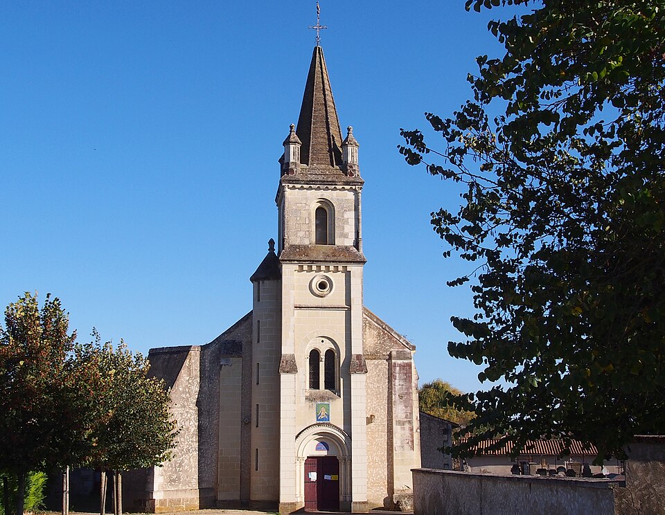 FranceNouvelleAquitaineBrionPresThouetEglise