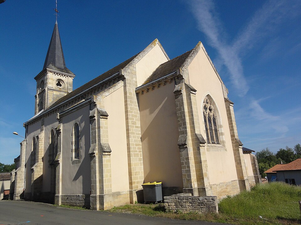 Chey (Deux — Sèvres) église, extérieur