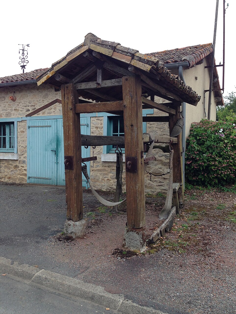 Bâtiment pour ferrer les chevaux Coutière