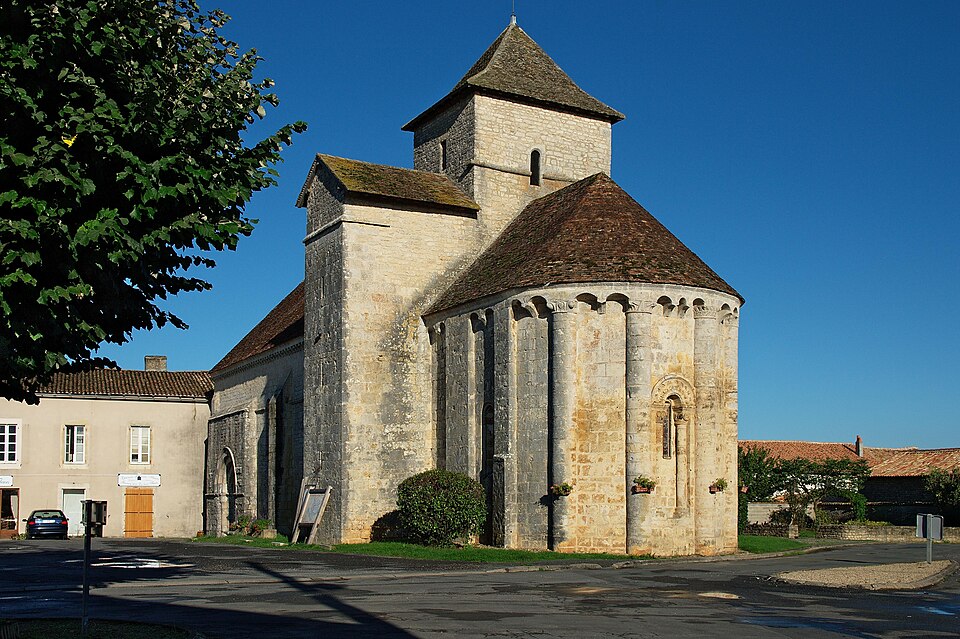 167 Eglise Saint — Jean Baptiste de Limalonges