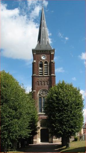 Église d'Allonville (Somme)