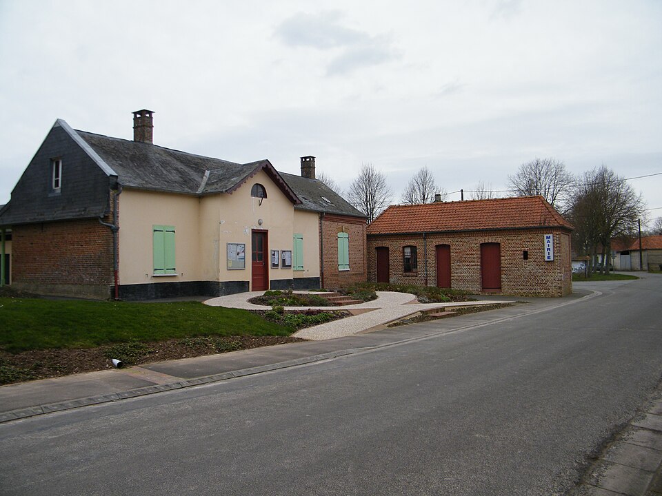 Béhen, Somme, Fr, mairie